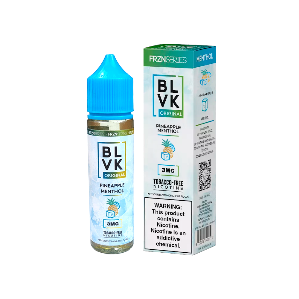 BLVK FRZN - PINEAPPLE MENTHOL - 60ml