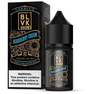 BLVK GOLD SALT  - TOBACCO BLUEBERRY CREAM - 30ml