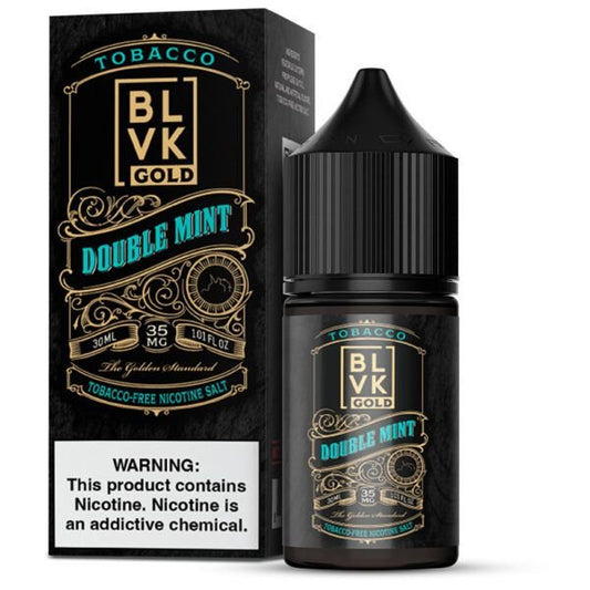 BLVK GOLD SALT  - TOBACCO DOUBLE MINT - 30ml