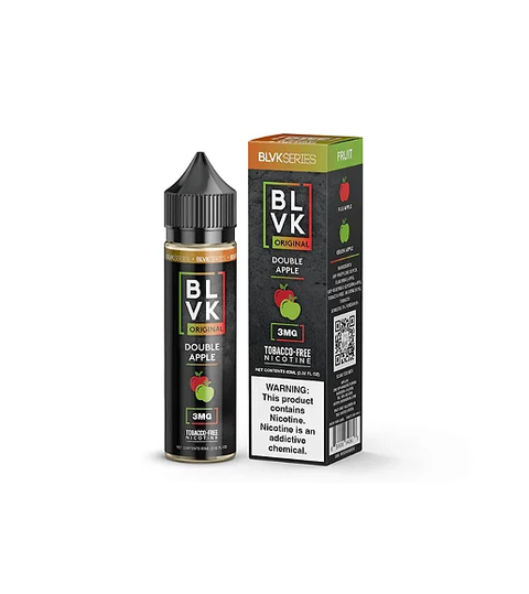 BLVK - DOUBLE APPLE - 60ml