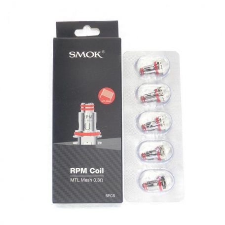 Resistência Smok Rpm Coil 0.3 Mesh MTL