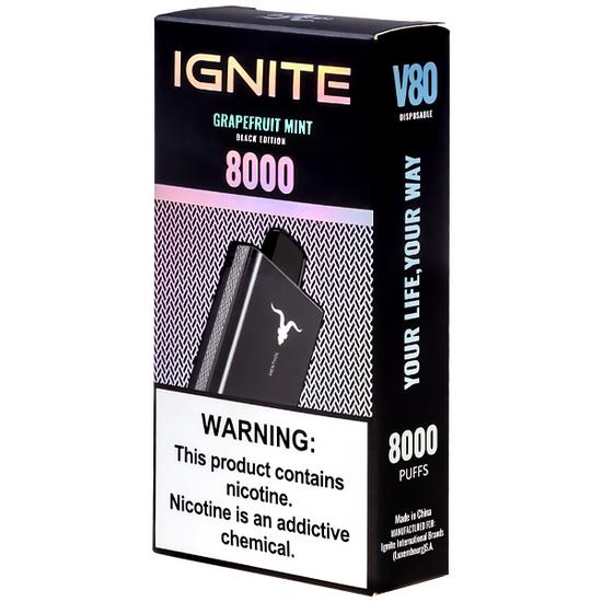 Pod Descartável Ignite V80 - 5% teor - 8000 Puffs