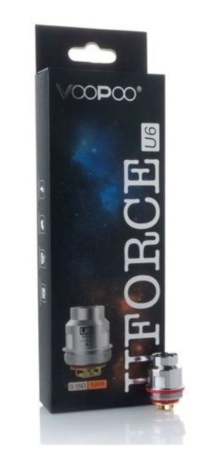 COIL - RESISTÊNCIA UFORCE U6 P/ DRAG 2 / MINI / TOO - VOOPOO