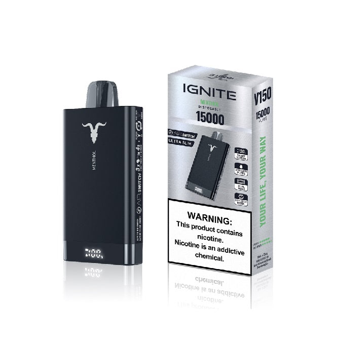 Pod Descartável Ignite V150 - 5% teor - 15.000 Puffs