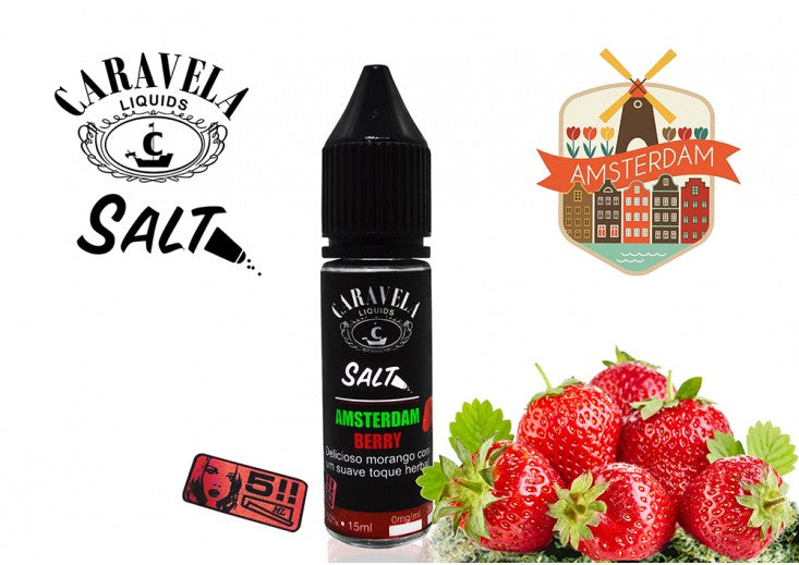 CARAVELA SALT - AMSTERDAM BERRY - 15ml