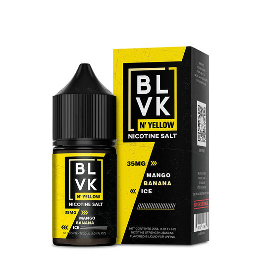 BLVK N'YELLOW SALT - MANGO BANANA ICE - 30ml