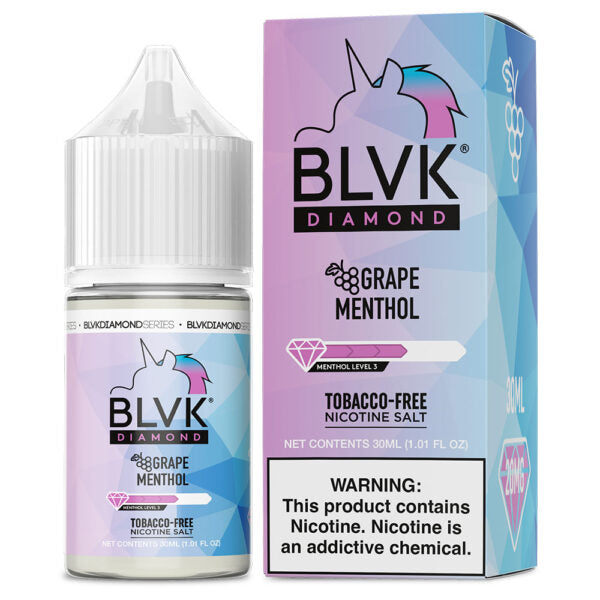 BLVK DIAMOND SALT - GRAPE MENTHOL - 30ml