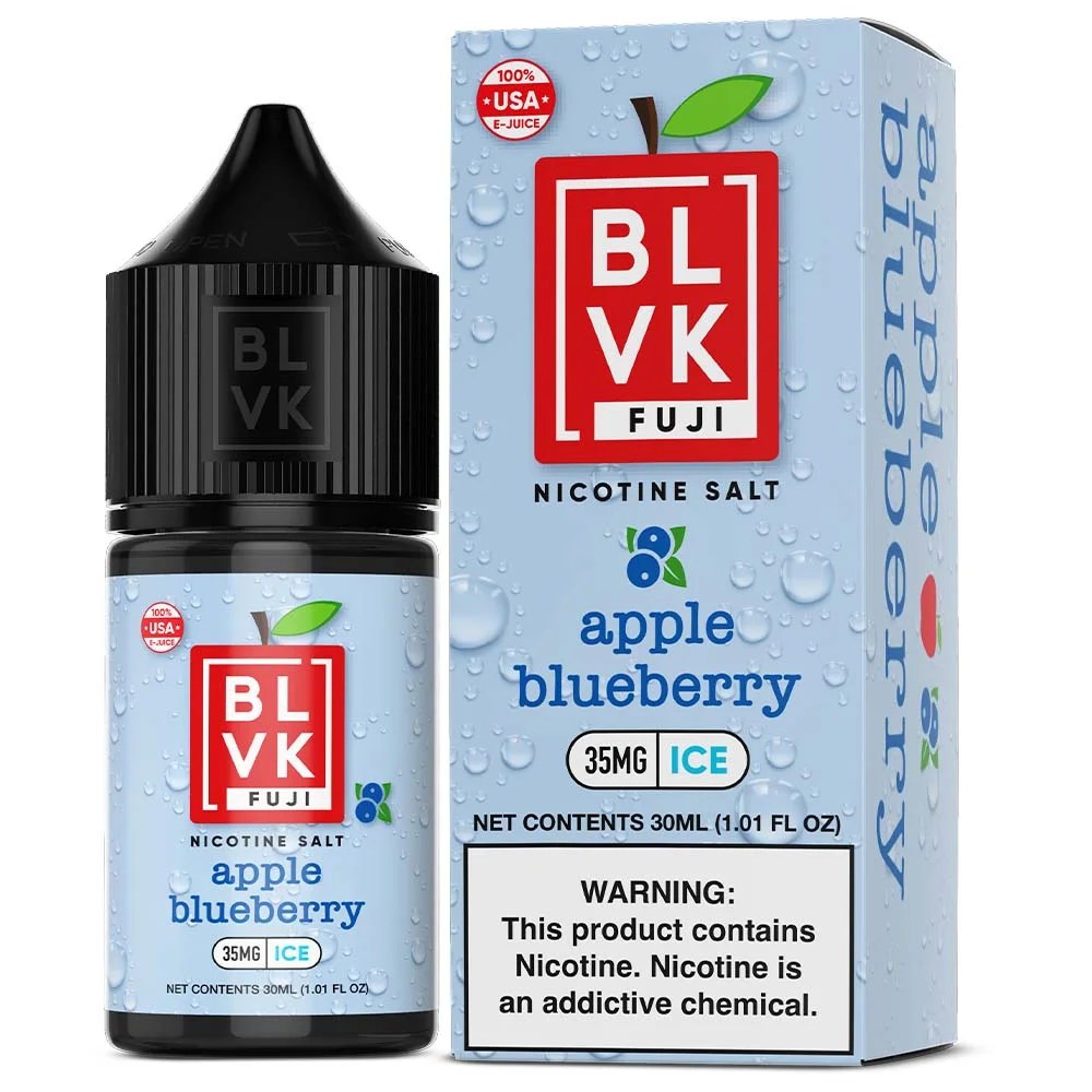 BLVK FUJI SALT - APPLE BLUEBERRY ICE - 30ml