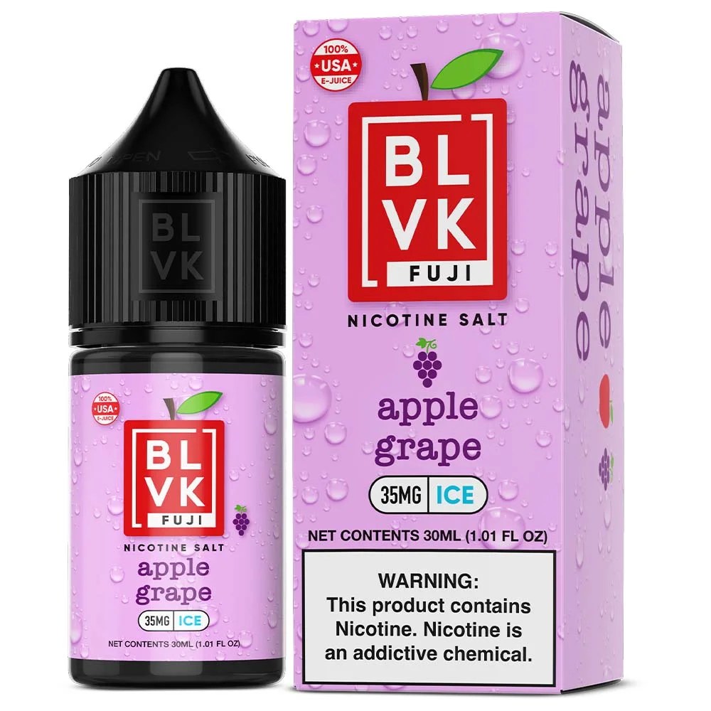 BLVK FUJI SALT - APPLE GRAPE ICE - 30ml