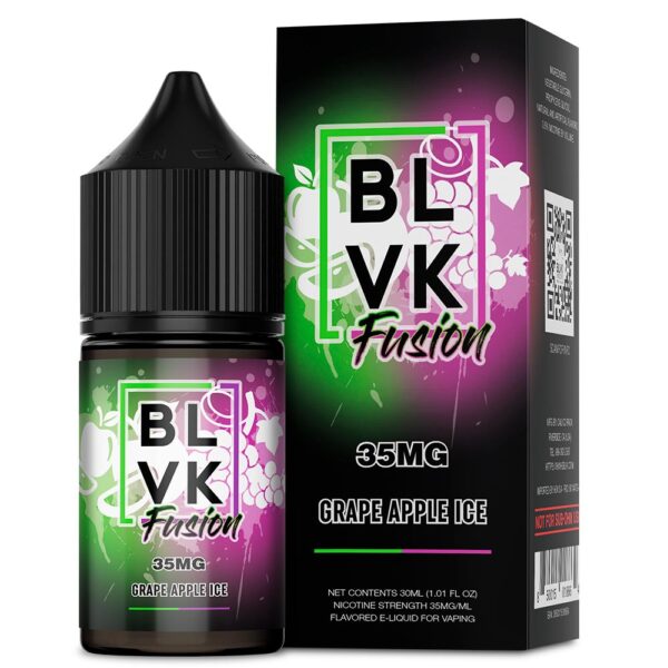 BLVK FUSION SALT - GRAPE APPLE ICE - 30ml