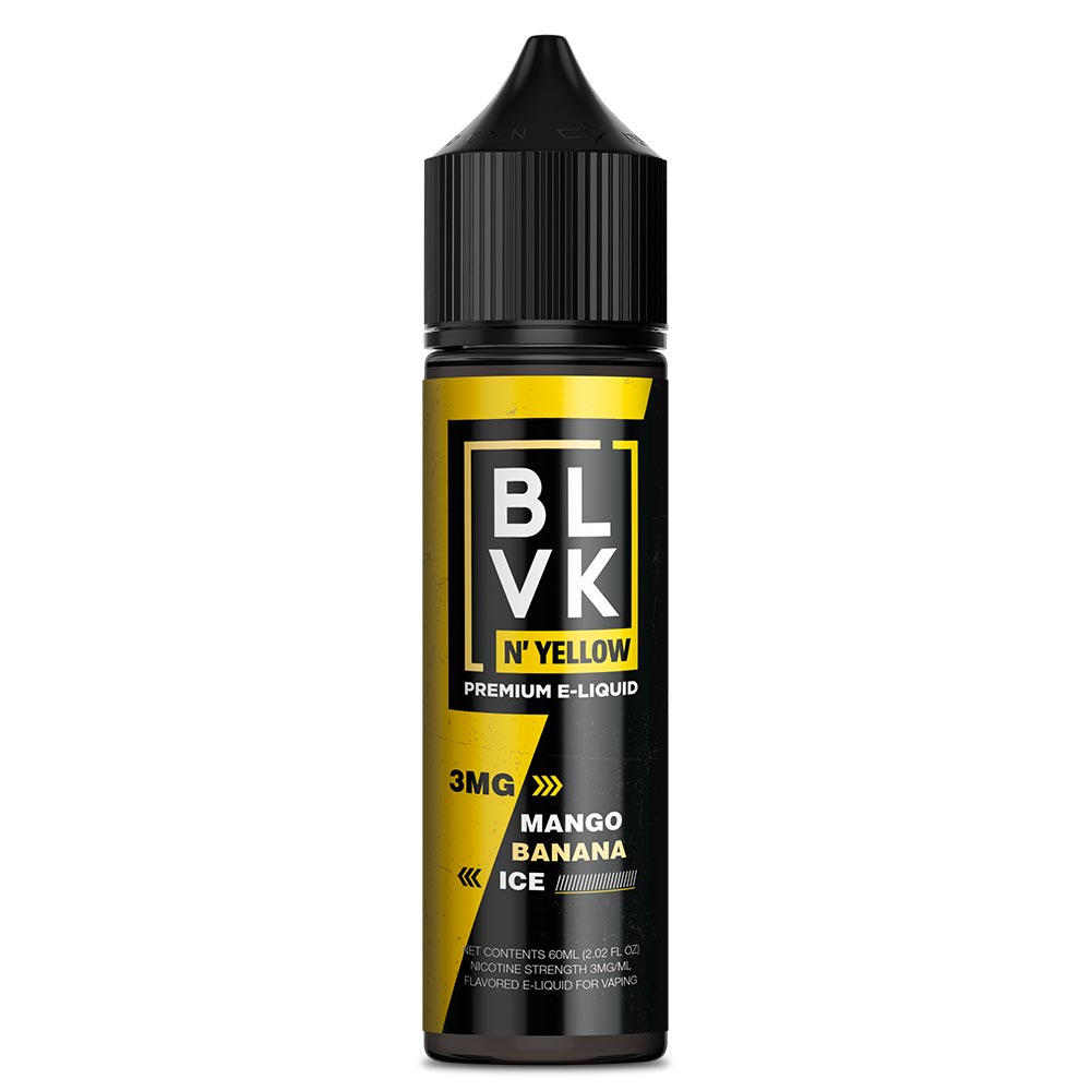 BLVK N'YELLOW - MANGO BANANA ICE - 60ml