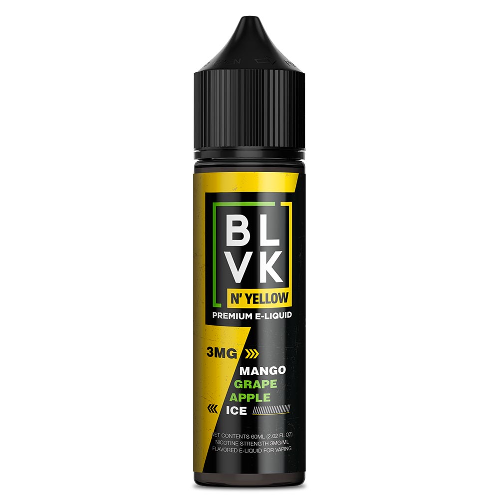 BLVK N'YELLOW - MANGO GRAPE APPLE ICE - 60ml