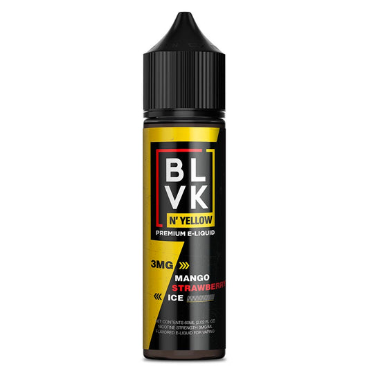 BLVK N'YELLOW - MANGO STRAWBERRY ICE - 60ml