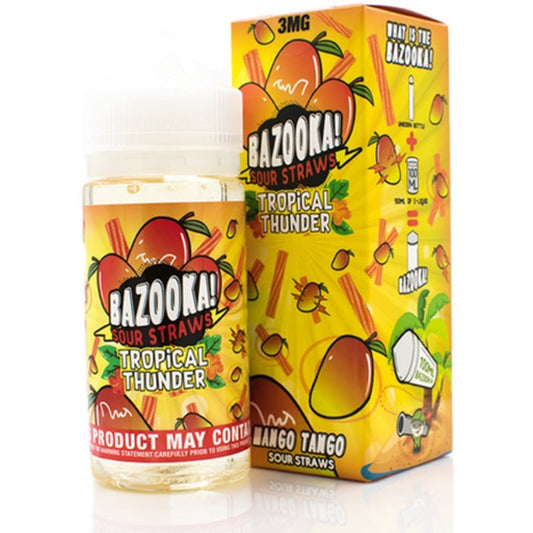 BAZOOKA - MANGO TANGO SOUR STRAWS - 100ml