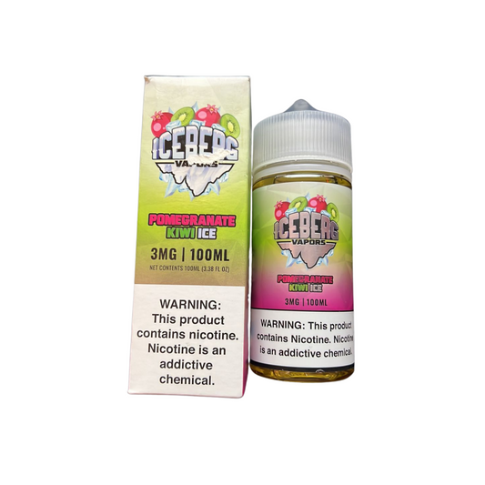 ICEBERG VAPORS - POMEGRANATE KIWI ICE - 100ml