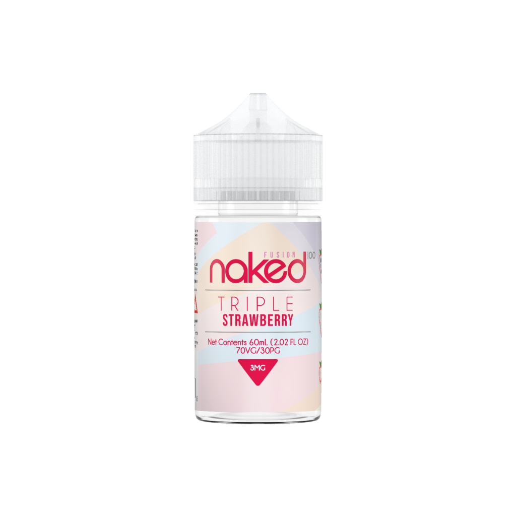 NAKED 100 - TRIPLE STRAWBERRY FUSION - 60ml