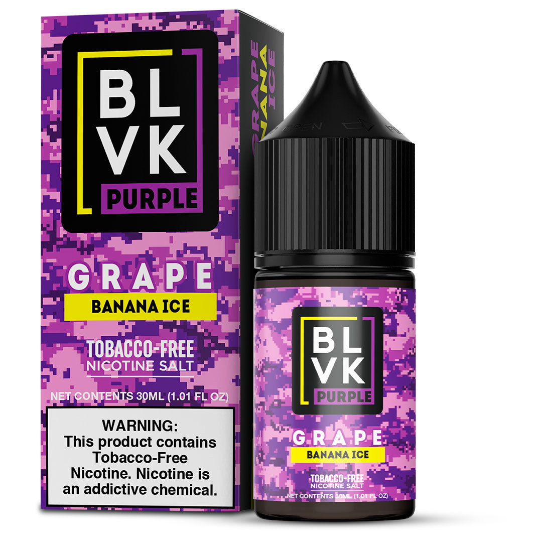 BLVK PURPLE SALT - GRAPE BANANA ICE - 30ml