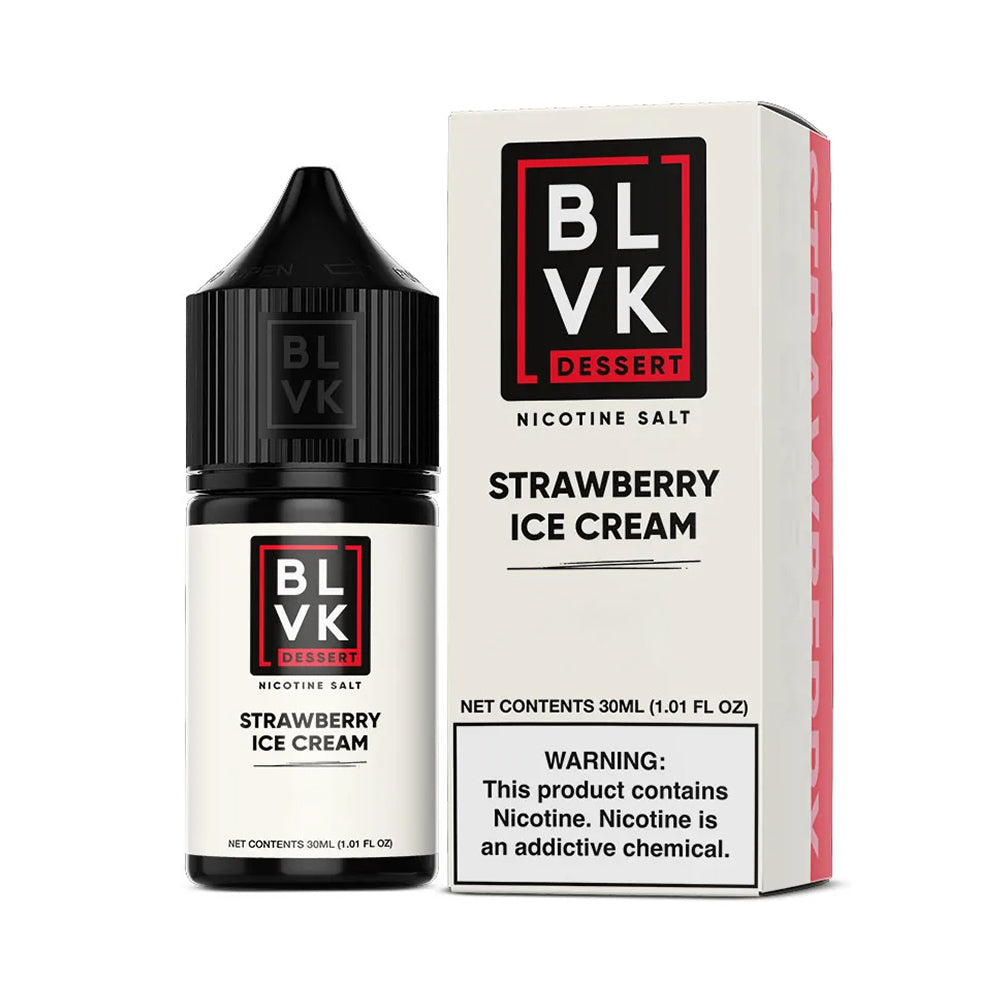 BLVK DESSERT SALT - STRAWBERRY ICE CREAM - 30ml