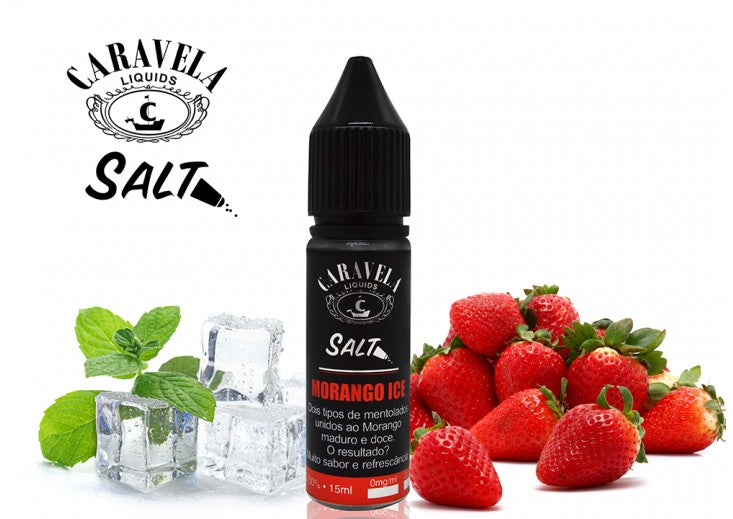 CARAVELA SALT - MORANGO ICE - 15ml