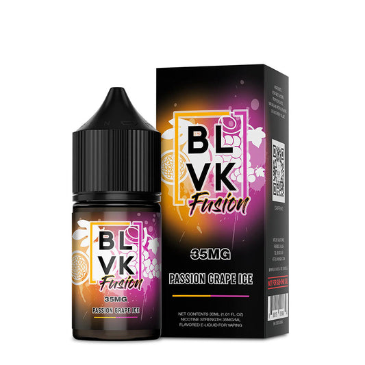 BLVK FUSION SALT - PASSION GRAPE ICE - 30ml