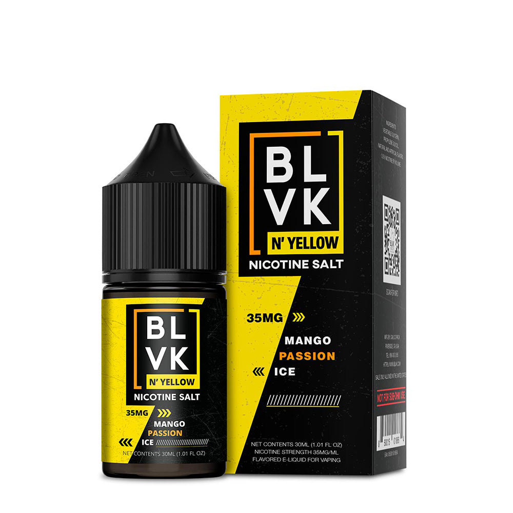 BLVK N'YELLOW SALT - MANGO PASSION ICE - 30ml