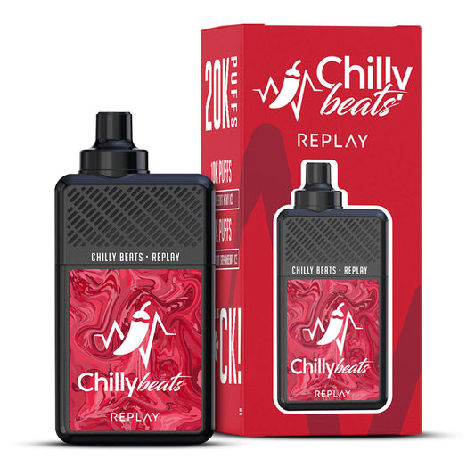 Pod Descartável Chilly Beats Replay - 2% - 20000 Puffs