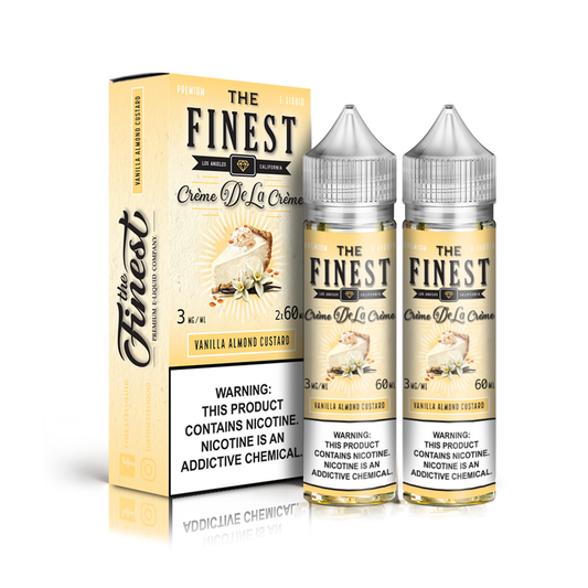 FINEST - VANILLA ALMOND CUSTARD - 60ml