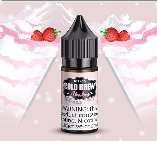 COLD BREW SALT - STRAWBERI E CREAM - 30ml