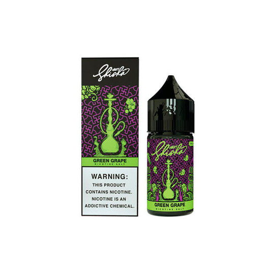 NASTY SHISHA SALT - GREEN GRAPE - 30ml