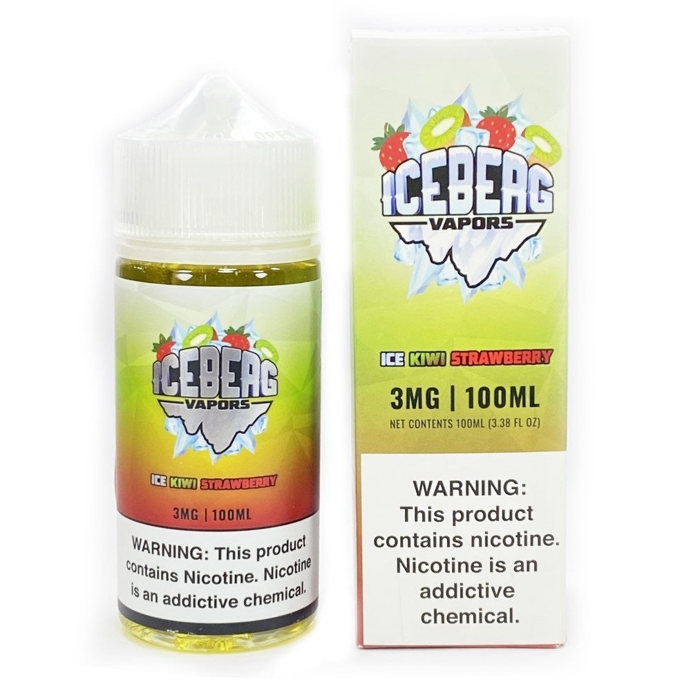 ICEBERG VAPORS - KIWI STRAWBERRY ICE - 100ml