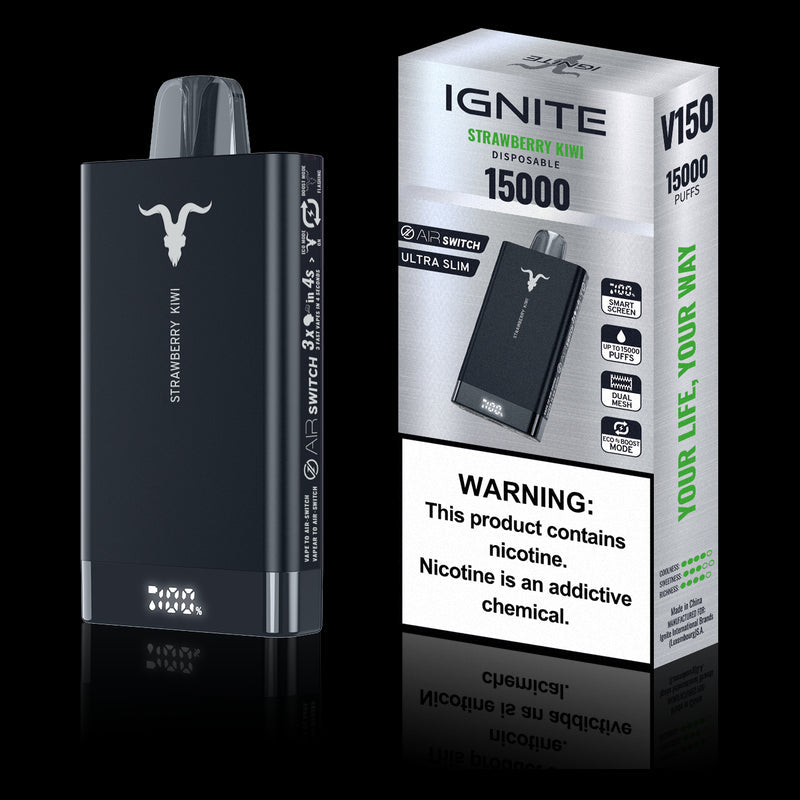 Pod Descartável Ignite V150 - 5% teor - 15.000 Puffs