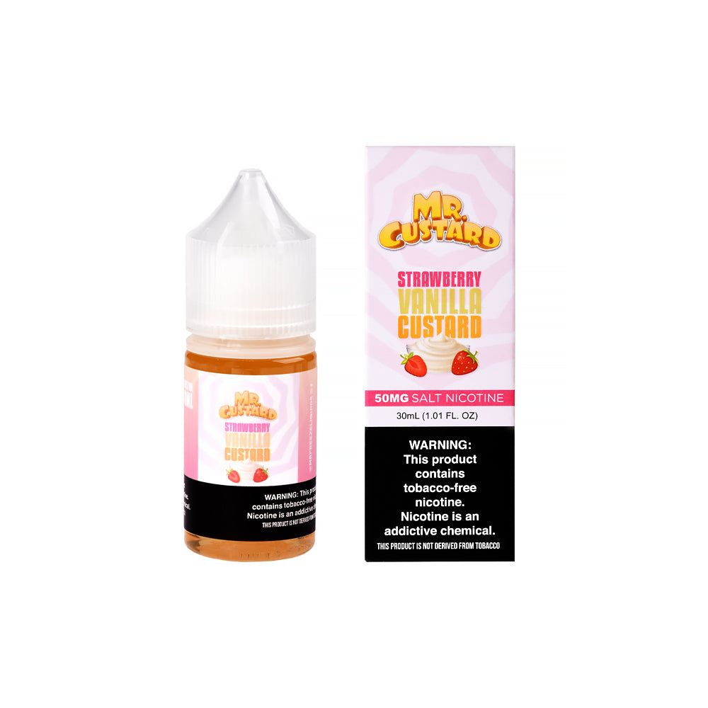 MR FREEZE SALT - STRAWBERRY VANILLA CUSTARD - 30ml