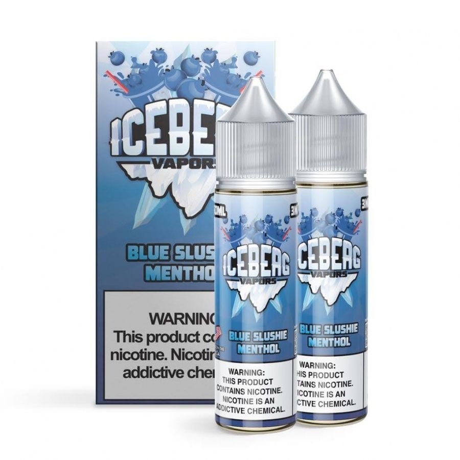 ICEBERG VAPORS - BLUE SLUSHIE MENTHOL - 100ml