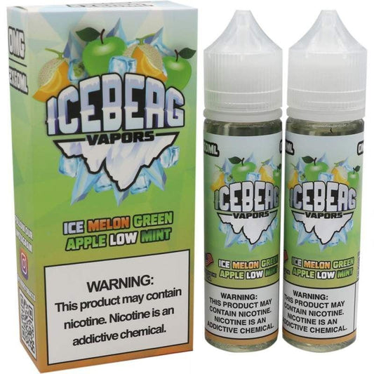 ICEBERG VAPORS - ICE MELON GREEN APPLE LOW MINT - 100ml