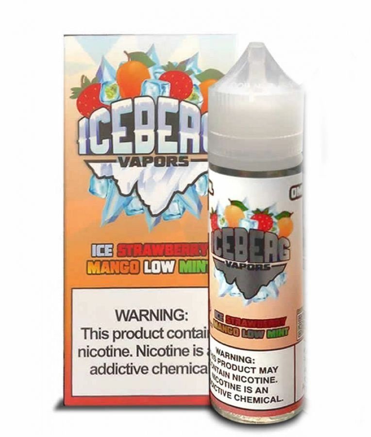 ICEBERG VAPORS - ICE STRAWBERRY MANGO LOW MINT - 100ml