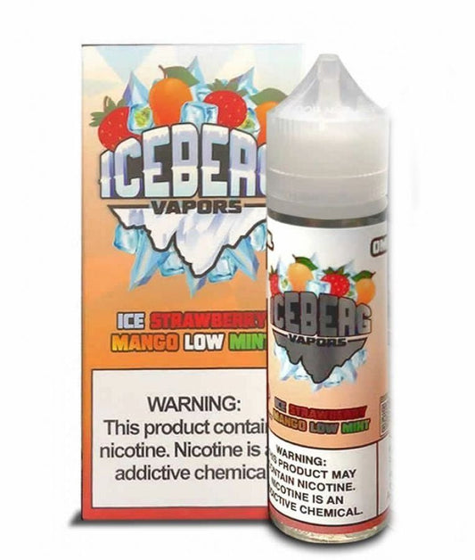 ICEBERG VAPORS - ICE STRAWBERRY MANGO LOW MINT - 100ml