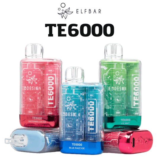 Pod Descartável Elfbar TE6000 - 5% - 6000 Puffs