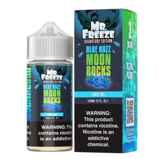 MR FREEZE - BLUE RAZZ MOON ROCKS - 100ml